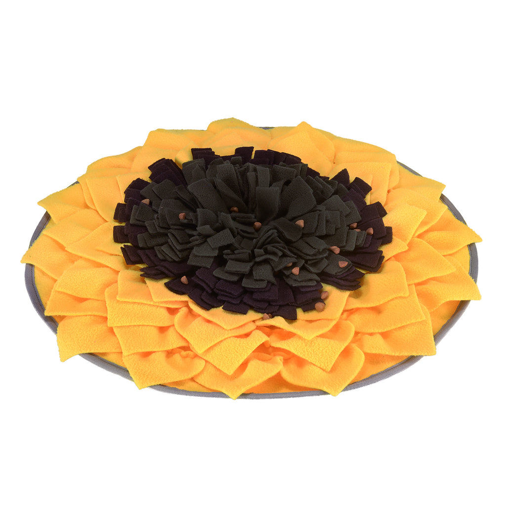 PawSolve Sunflower Slow-Feed Snuffle Mat