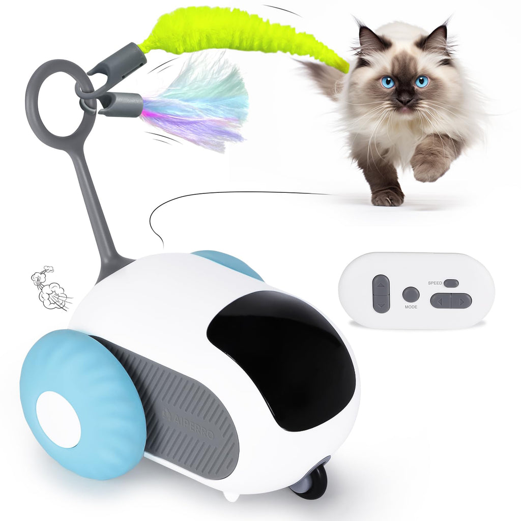 PawSolve Smart Chase™ Interactive Cat Toy Car