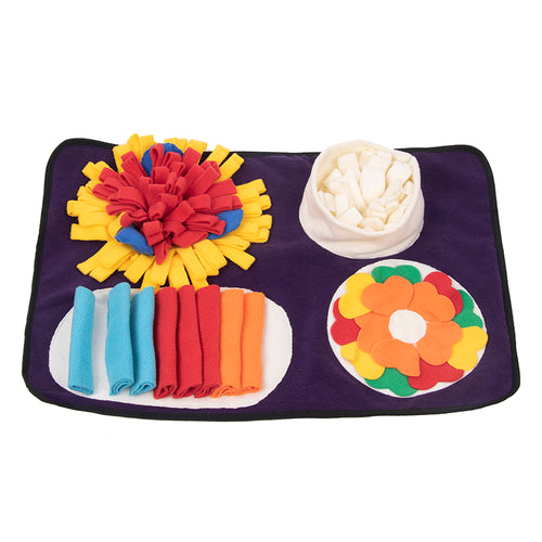PawSolve Italian Feast Dog Snuffle Mat